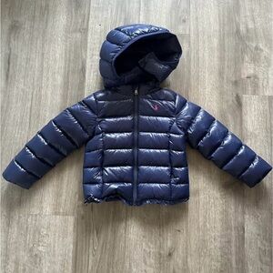 Ralph Lauren Navy Puffer Jacket